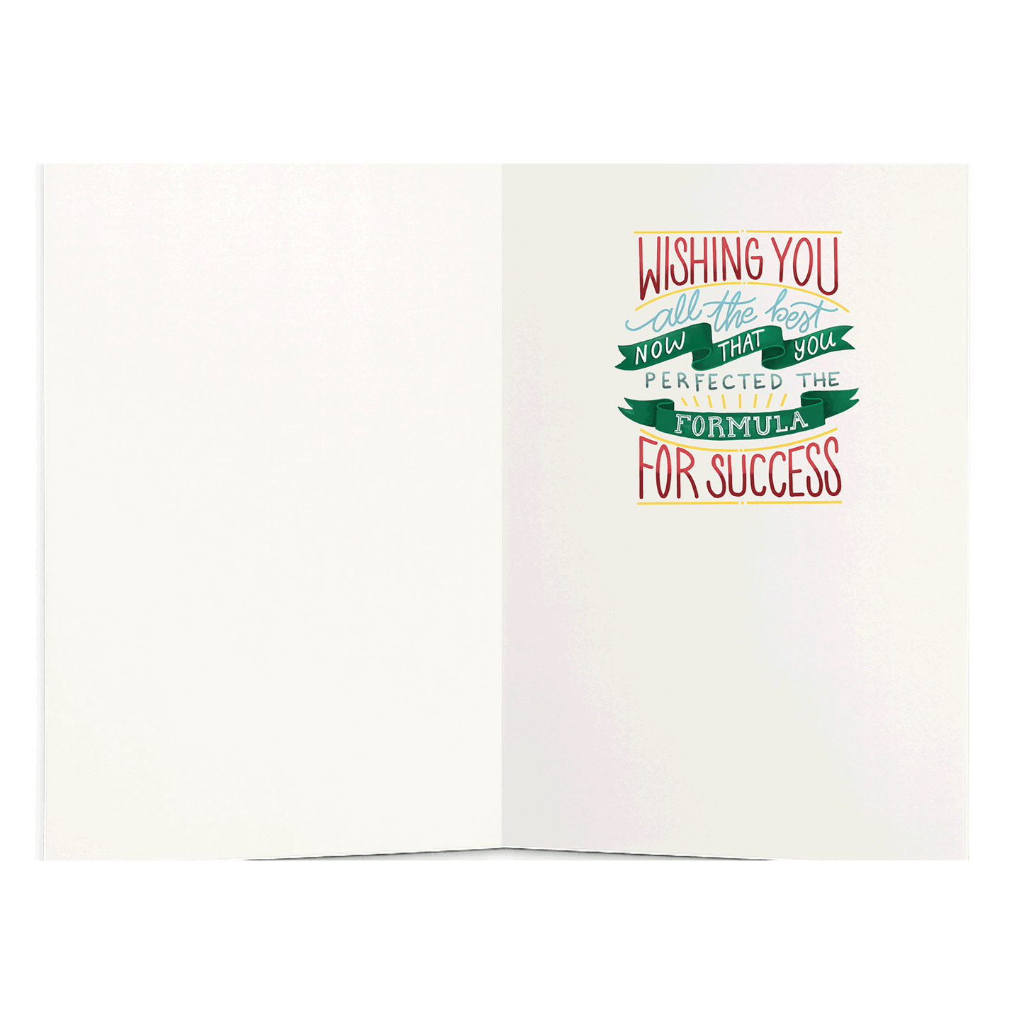 Congratulations you Graduated!