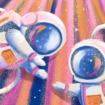 You've Abducted My Heart art print detail