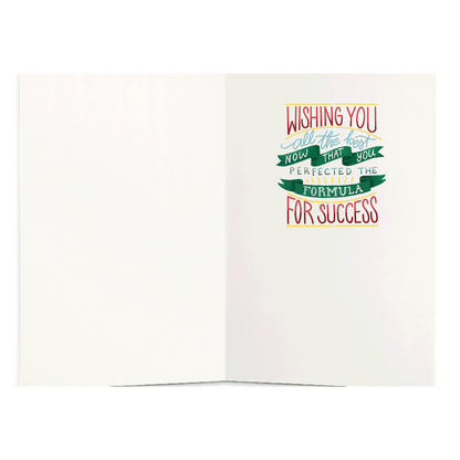 Congratulations you Graduated!