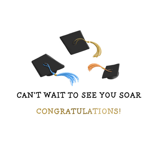 Graduation Card – Sky’s the Limit Graduation Congratulations Card