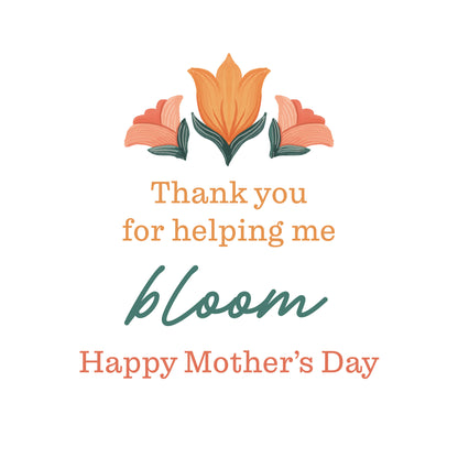 Floral Mother’s Day Card – Tulips for Mom Card