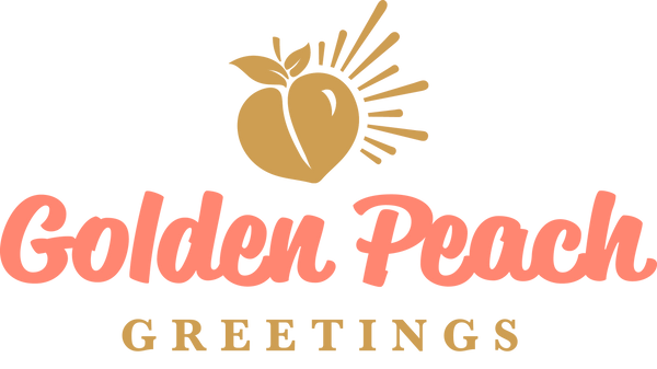 Golden Peach Greetings
